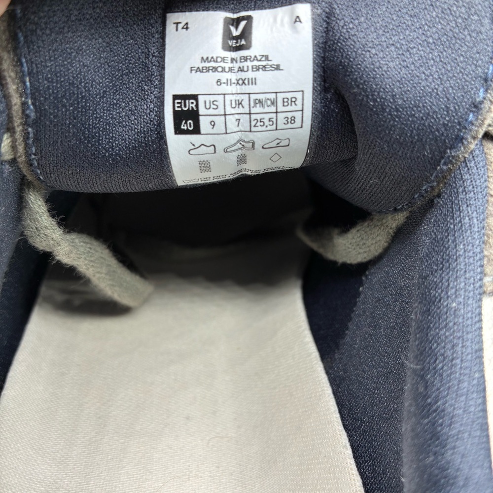 Veja SDU Alveomesh Sneakers Women’s 9 Light Gray Black - Picture 8 of 8